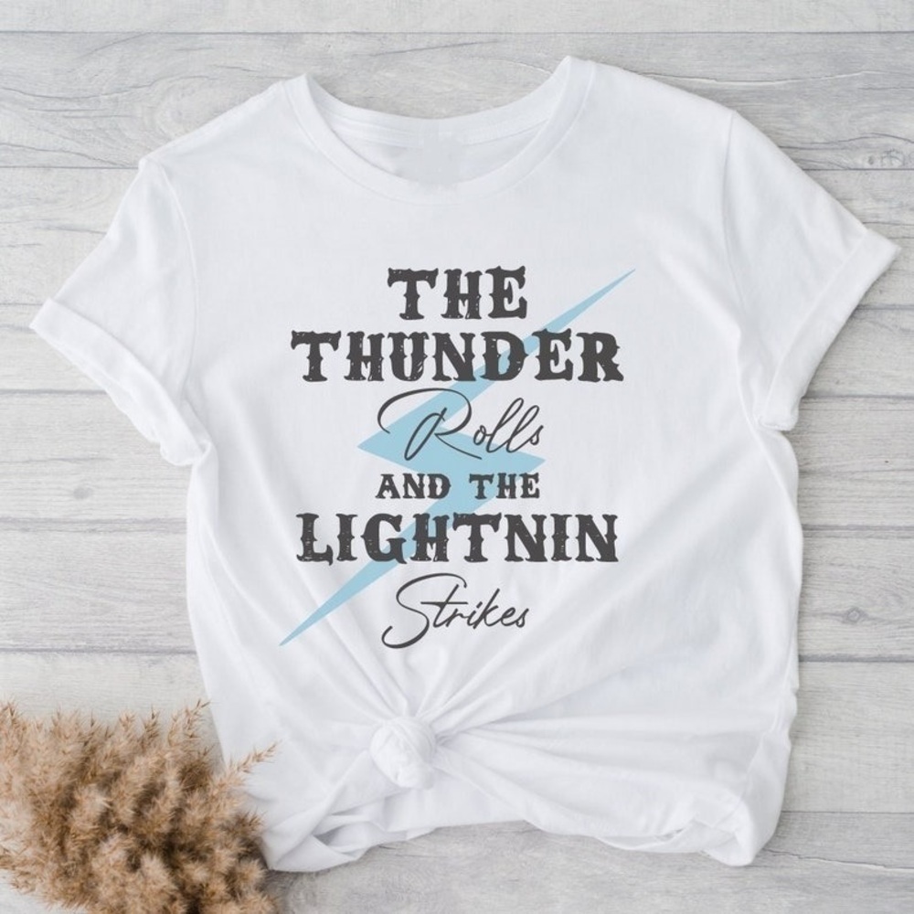 The Thunder Rolls Shirts  Garth Brooks - Concert Shirt